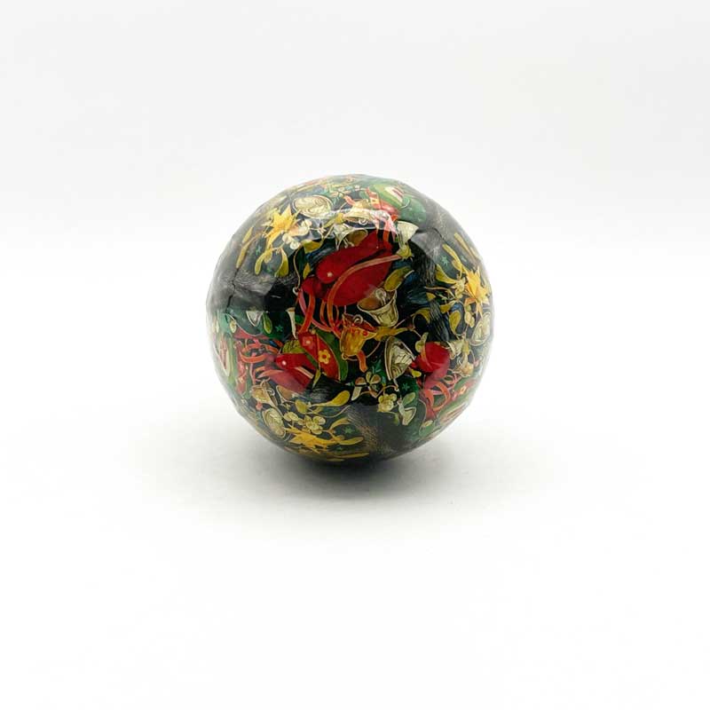 ENESCO レズリーアンアイボリー　クリスマスオーナメント 卵型 オクトパシー1990年