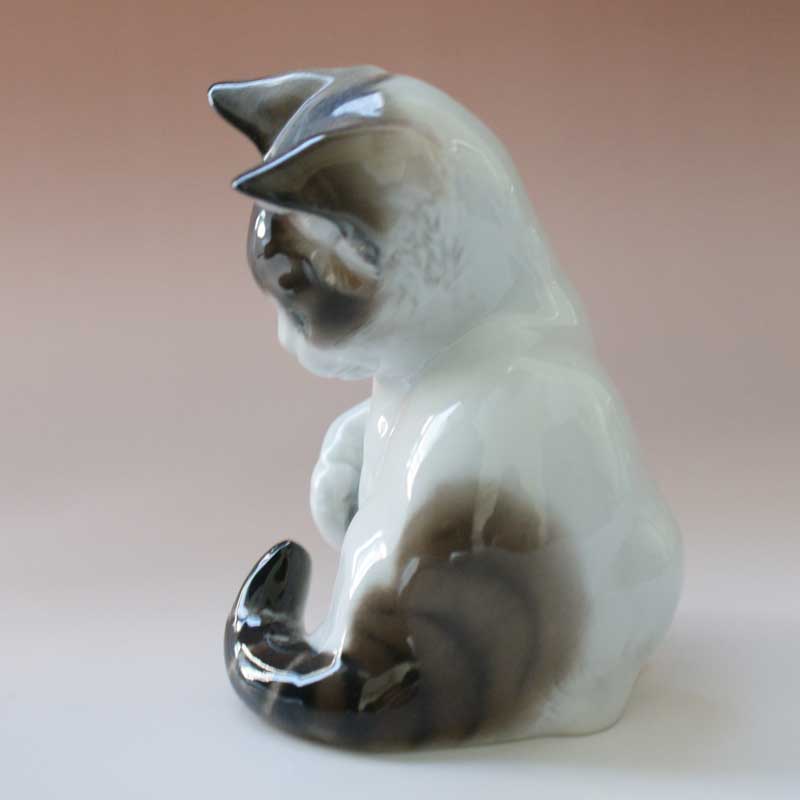 ローゼンタール 猫の置物フィギュリン・フィギュア ケルナー教授