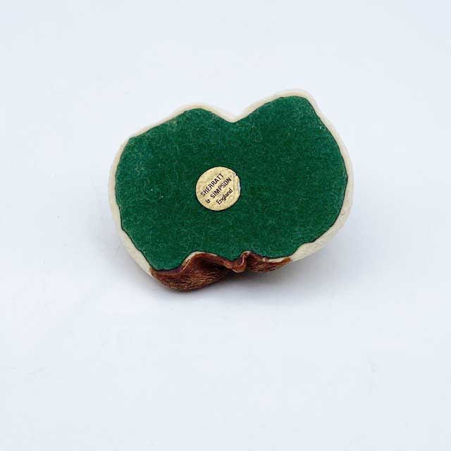 シェラット＆シンプソン 猫フィギュリン 寄り添う2匹のシャム猫