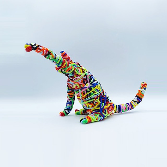 マークン・ネコガスキー　カラフルなモール招き猫ちゃん　