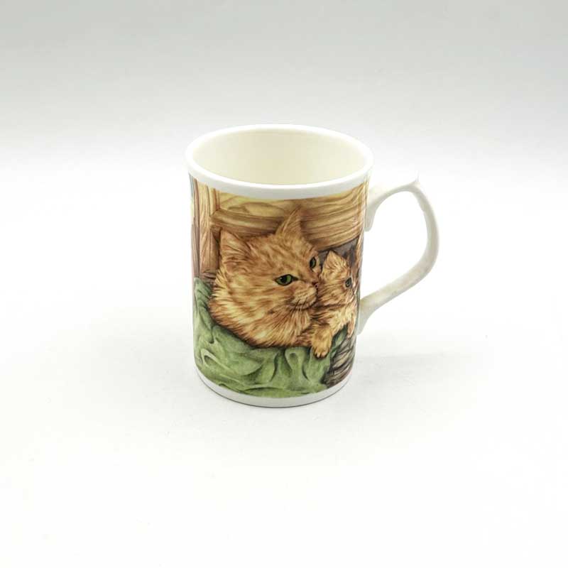 DUCHESS　ダッチェス  猫柄のマグカップ　PILLOWTALK　イギリス製ボーンチャイナ