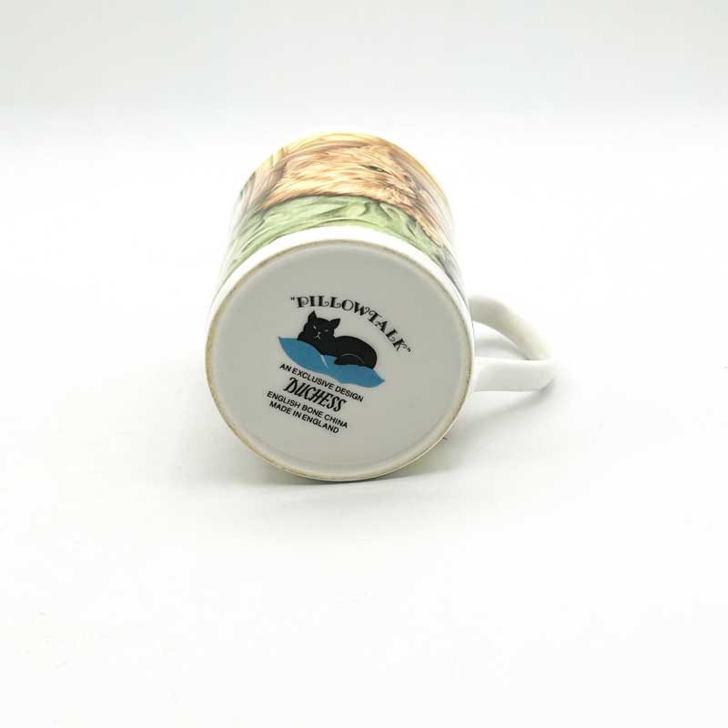 DUCHESS　ダッチェス  猫柄のマグカップ　PILLOWTALK　イギリス製ボーンチャイナ