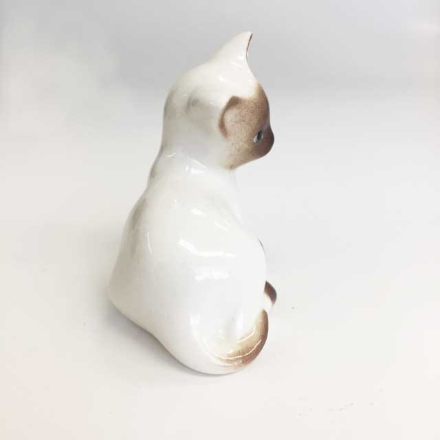 ロモノーソフ Lomonosov シャム猫のフィギュリン ロシア TIM