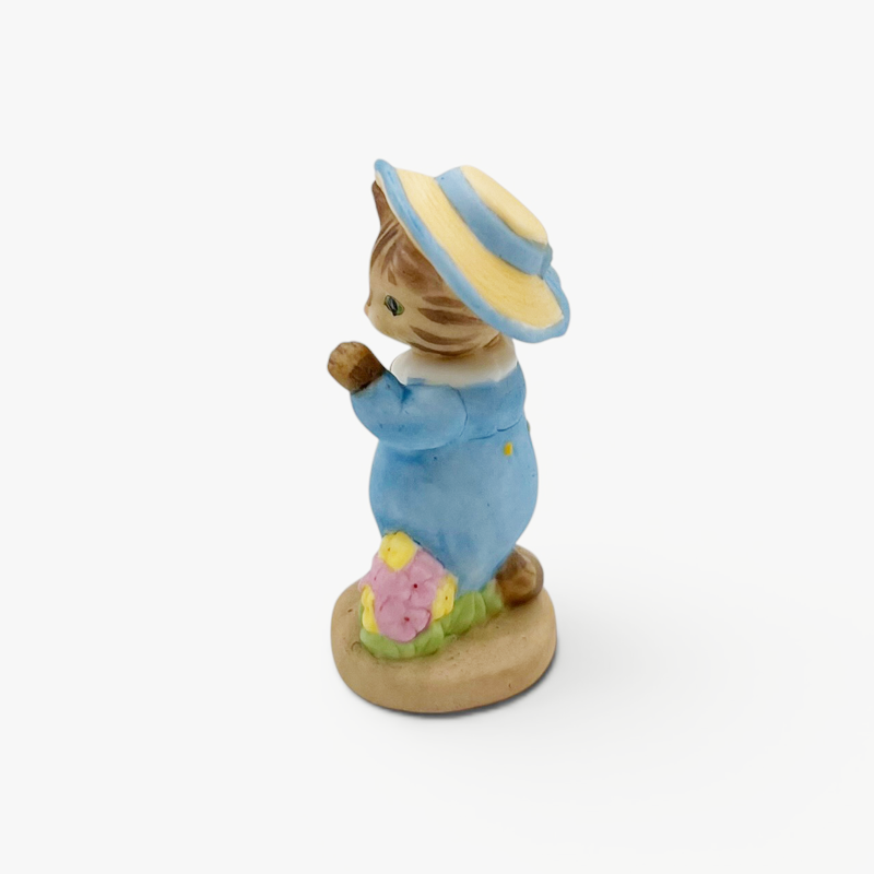 ビアトリクス・ポター こねこのトム TOM KITTENの陶器製ミニチュアフィギュア 加藤工芸