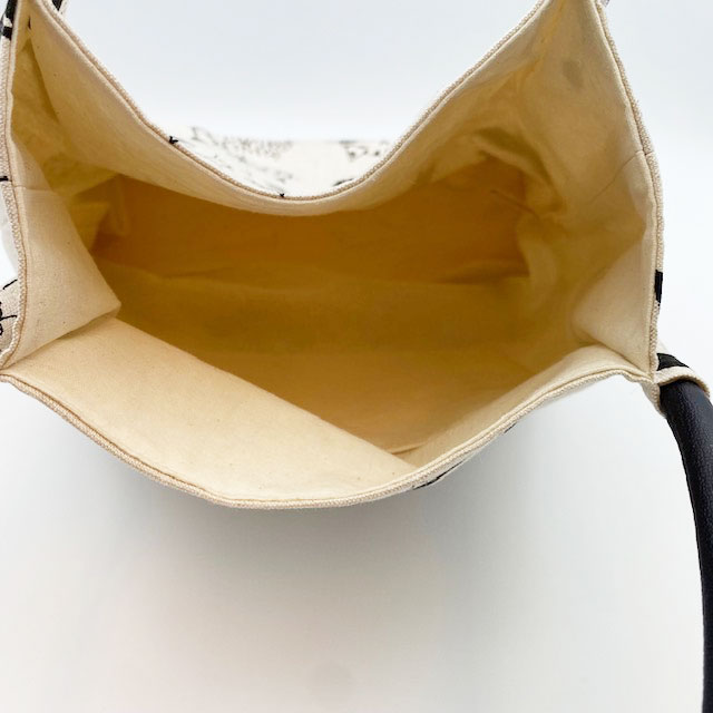 いろんな猫の顔柄のトートバッグ ハンドメイド布バッグ My Cotton