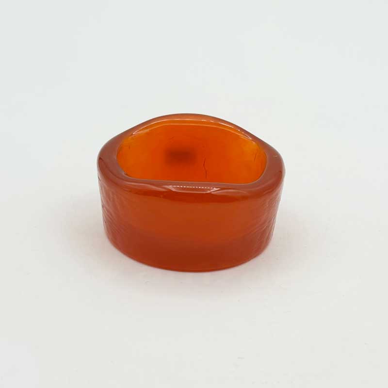 BODA エリックホグラン 猫柄ガラスの灰皿・アッシュトレイ　小物入れ　Erik Hoglund