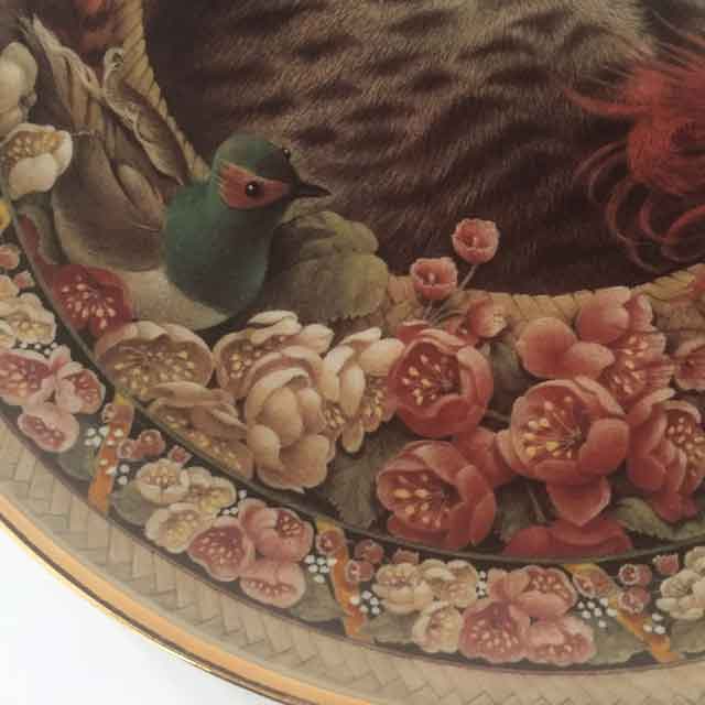 ダンバリーミント レズリー・アン・アイボリー猫の絵皿プレート Cats! GEMMA