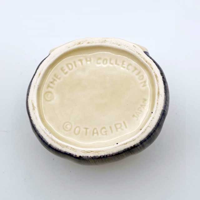 Otagiri 黒猫のシュガーポット 砂糖入れ カントリー調 The Edith