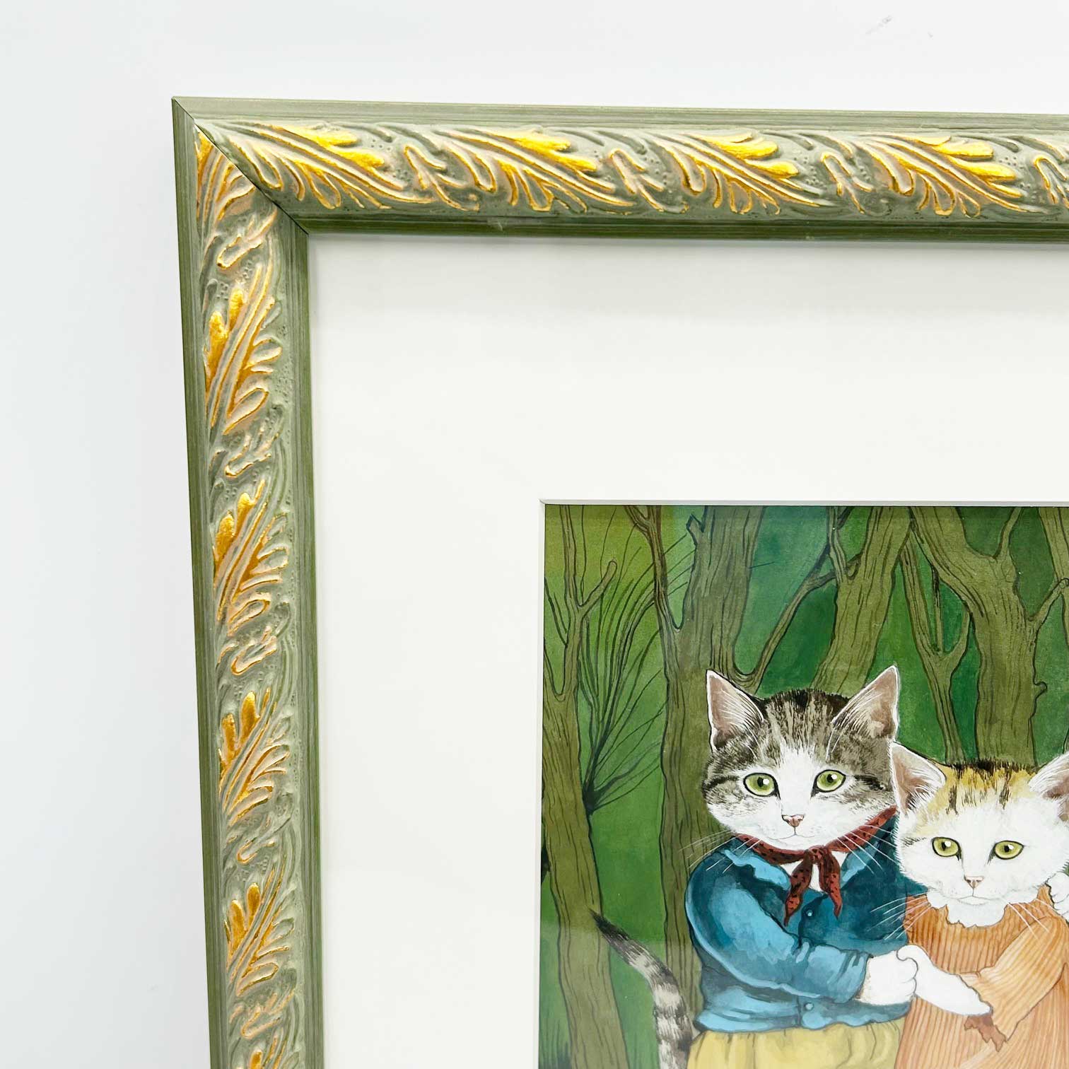 スーザンハーバート Susan Herbert ヘンゼルとグレーテル　サイン入り水彩原画 額装済