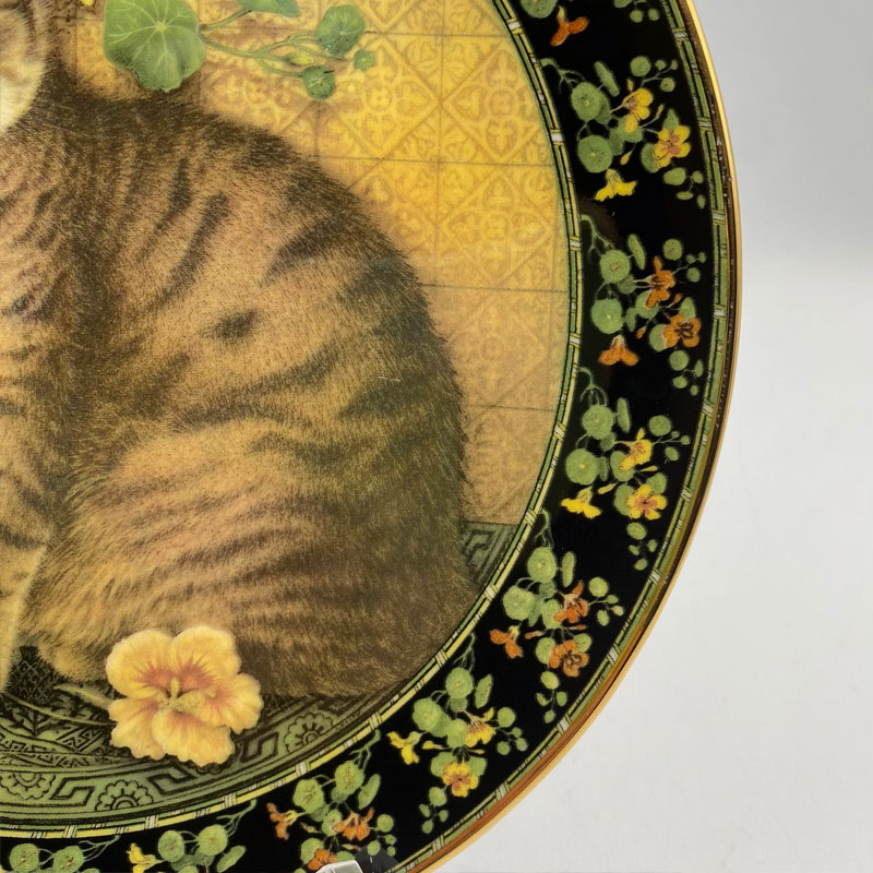 ロイヤルドルトン レズリー・アン・アイボリー猫の絵皿プレート CATS