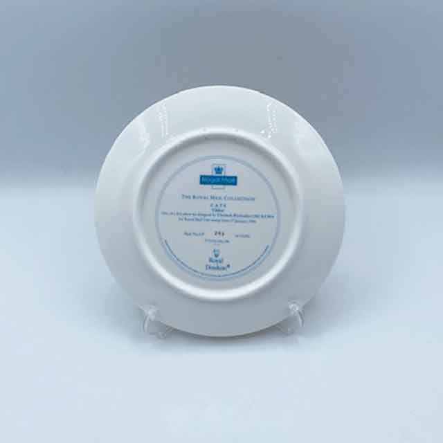 ロイヤルドルトン エリザベス・ブラックアダー 猫の絵皿プレート Ginger Chloe