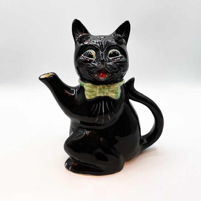 Otter Potter ルイスウェインモチーフ 黒猫のティーポット 英国製 TIM
