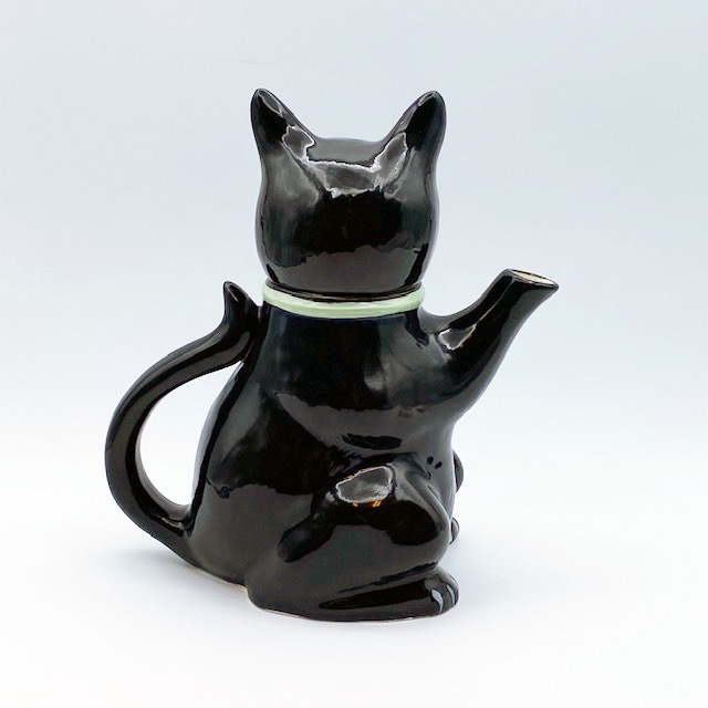 Otter Potter ルイスウェインモチーフ 黒猫のティーポット 英国製 TIM