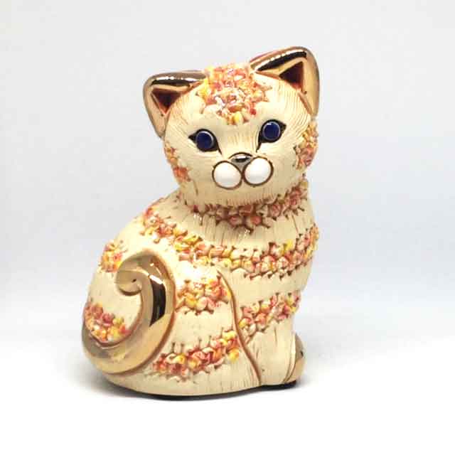 DeRosa デ・ローザコレクション 花の子猫(オレンジ) アーテサニア・リンコナダ