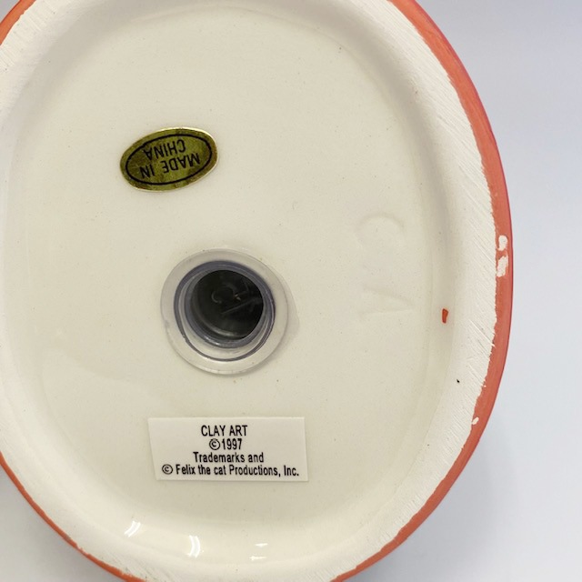 Felix The Cat　2000年ミレニアム記念　ソルト＆ペッパーシェイカー　Clay Art