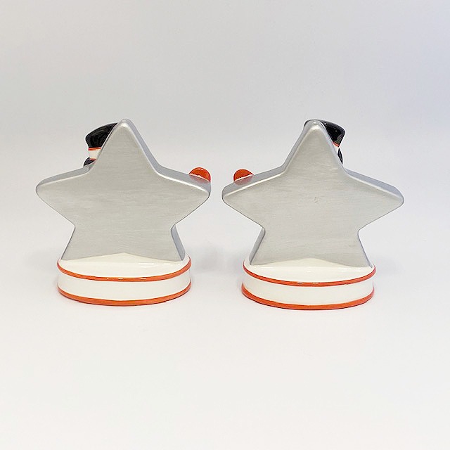 Felix The Cat　2000年ミレニアム記念　ソルト＆ペッパーシェイカー　Clay Art