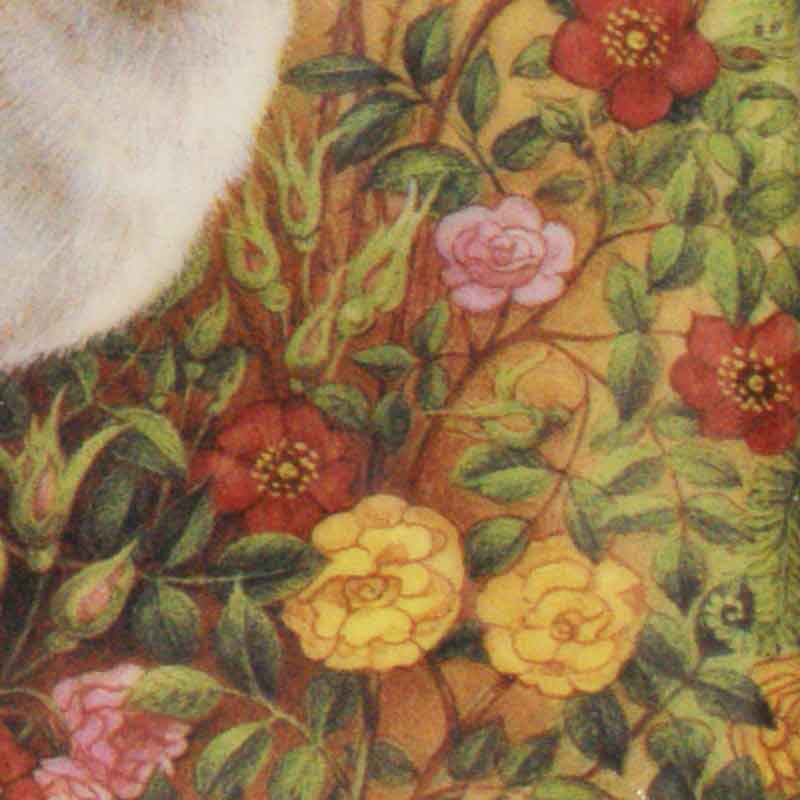 レズリー・アン・アイボリー猫の絵皿 Lesley's Gallery of Cats NOON アールヌーボー