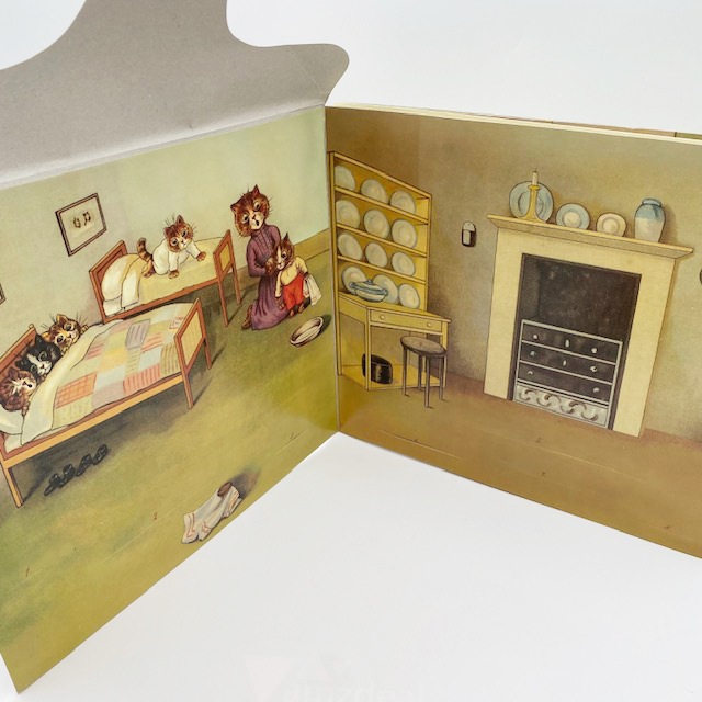 ルイスウェインDays in Catland Father Tuck's Panorama by Louis Wain　