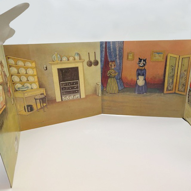 ルイスウェインDays in Catland Father Tuck's Panorama by Louis Wain　