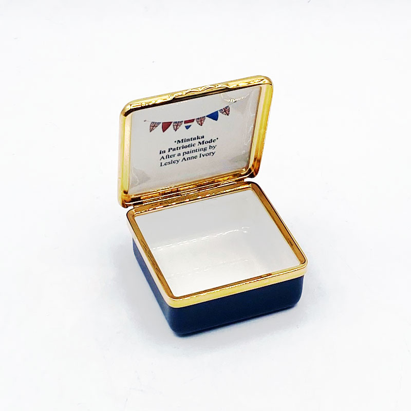 HALCYON DAYS エナメルボックス レズリーアンアイボリー 2015年限定品 Mintaka