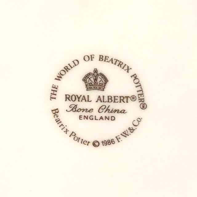 こねこのトム Tom Kitten 絵皿 Royal Albert ビアトリクスポター