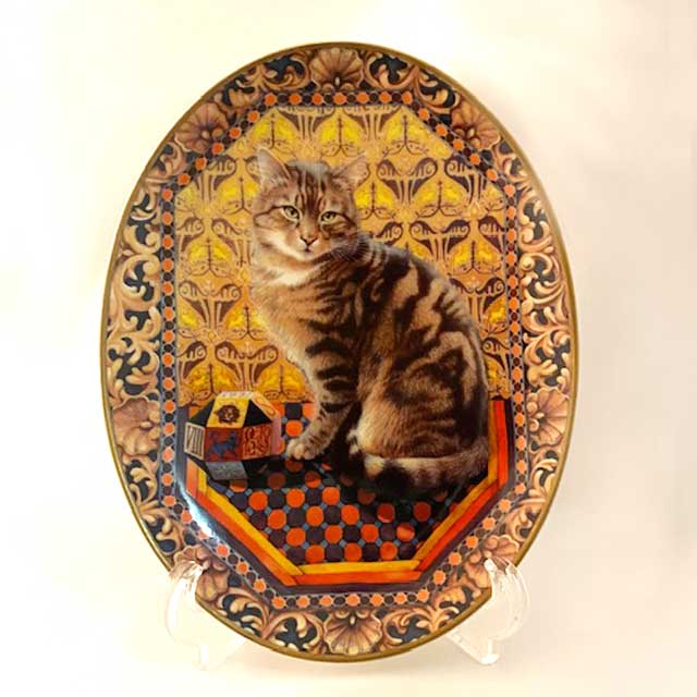  Worcester ロイヤルウースター 絵皿 猫 犬 プレートセット Royal Worcester ロイヤルウースター 絵皿 猫 犬 プレートセット