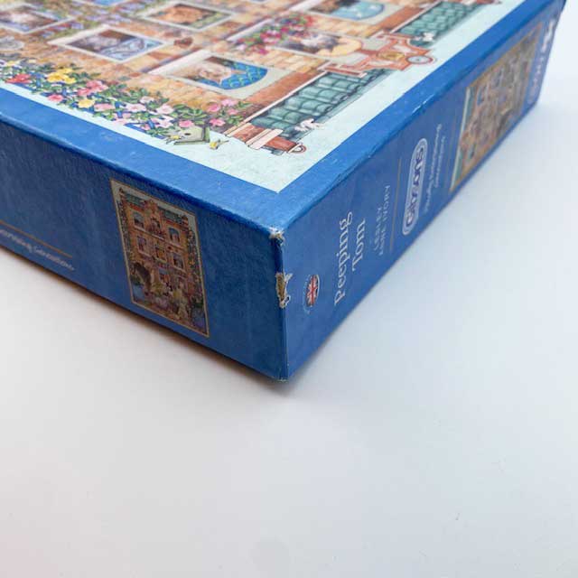 レズリーアンアイボリー　Peeping Tom 500ピース　猫ジグソーパズル Gibsons