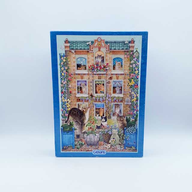 レズリーアンアイボリー　Peeping Tom 500ピース　猫ジグソーパズル Gibsons