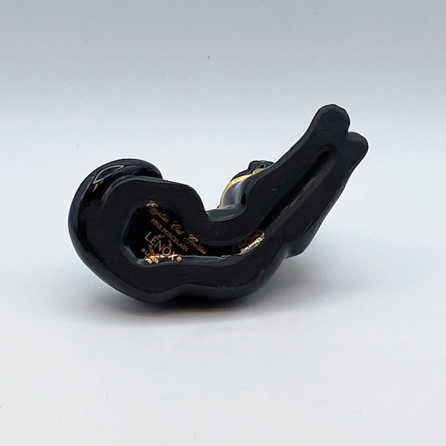 LENOX バステト神フィギュリン　24Kゴールド使用　Egyptian Cat Goddess　1998年