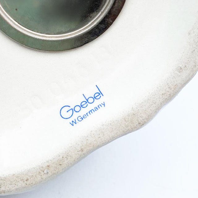 ゲーベル GOEBEL　 グレイペルシャ猫の鍵付き貯金箱　西ドイツ 1979～1990年