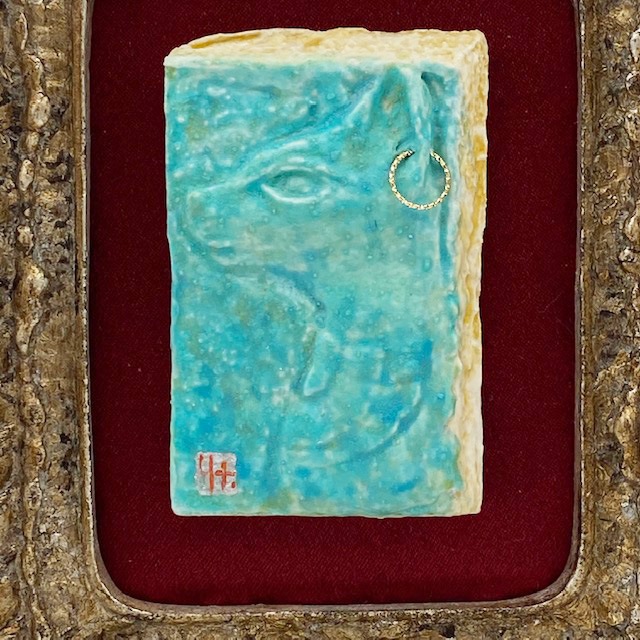 「バステト陶片」　髙橋幸恵　ミニアート