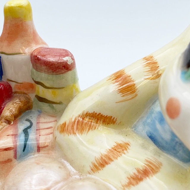 Fitz and Floyd 色っぽい茶トラ猫ちゃんの貯金箱　マネーバンク