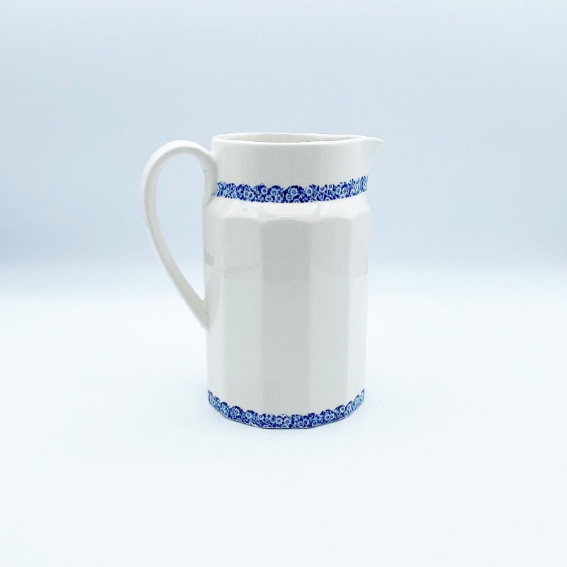 ROYAL CROWNFORD バーレイ ブルーキャリコ キャット柄のミルクピッチャー・ジャグ