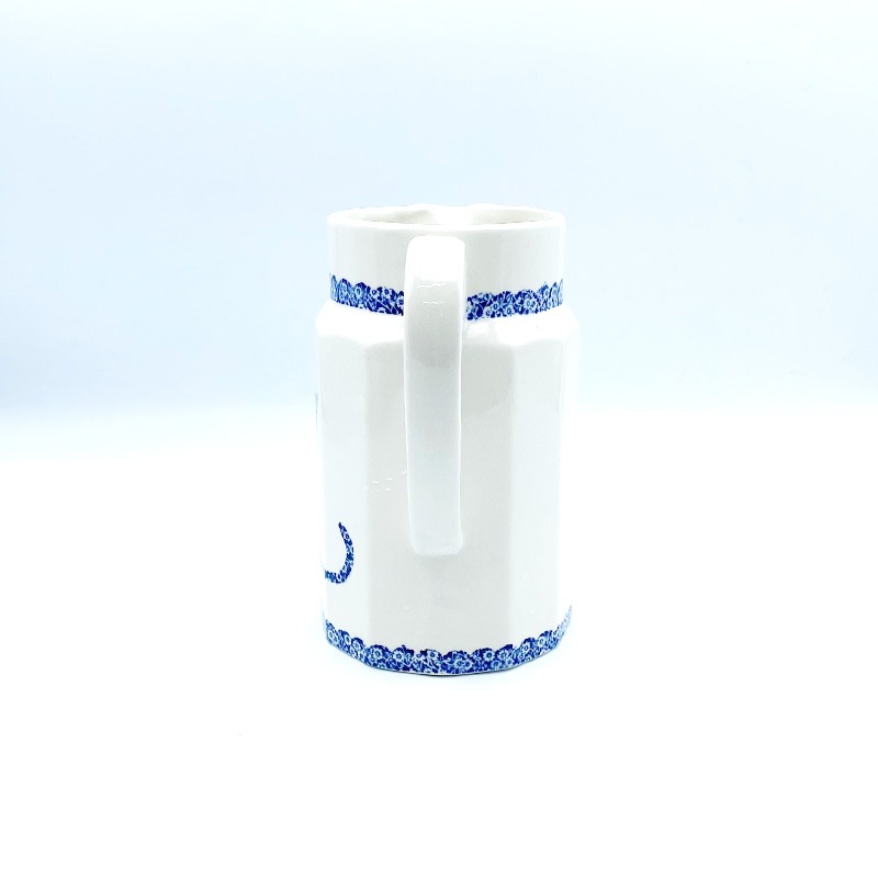 ROYAL CROWNFORD バーレイ ブルーキャリコ キャット柄のミルクピッチャー・ジャグ