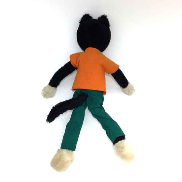 Schuco シュコーBigo Belloシリーズ 黒猫ブラックキャットのぬいぐるみ