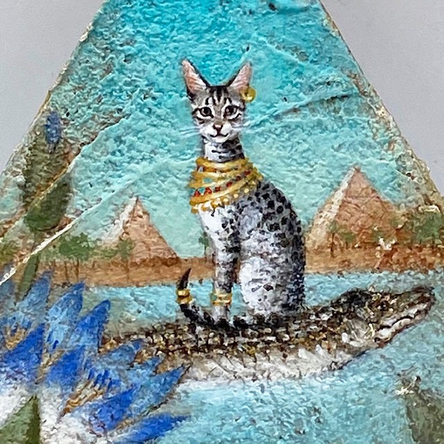 バステトの散歩」 高橋幸恵 絵画 ウォールアート TIM & SAILOR