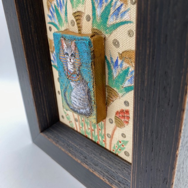 「イシスの猫」 髙橋幸恵 絵画 ウォールアート