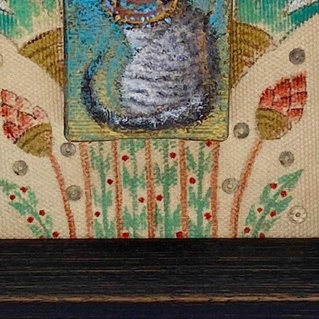 「イシスの猫」 髙橋幸恵 絵画 ウォールアート
