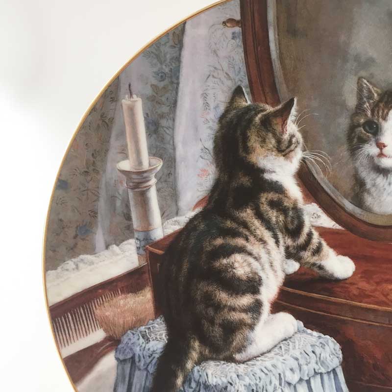 ロイヤルコペンハーゲン 妖精 ピクシー トムテ ニッセ 猫 ネコ