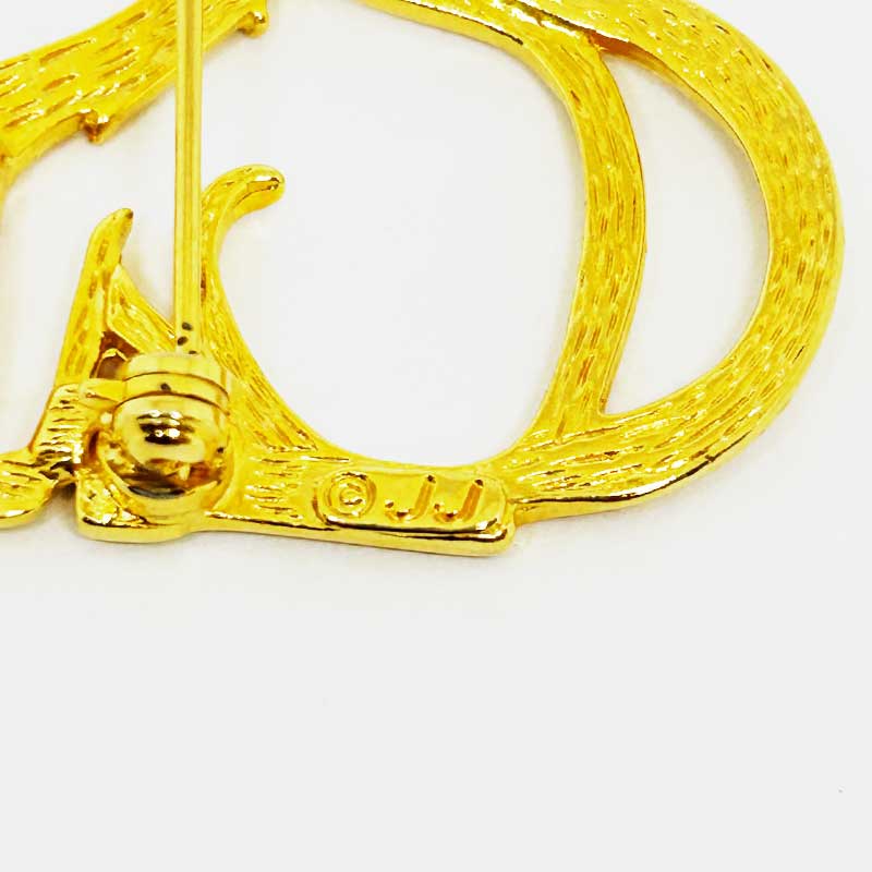 JJ Jonette 猫のヴィンテージブローチ ピンクラインストーンの首輪をしている猫