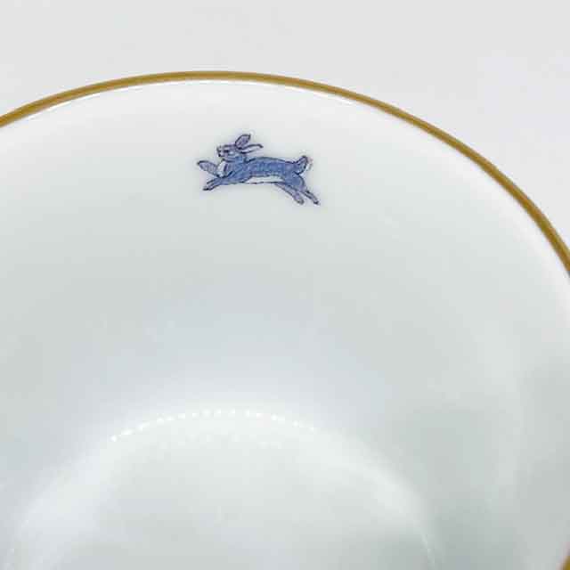 Lesley's Cats カップ&ソーサー デミタスカップ インディゴ ダンバリーミント