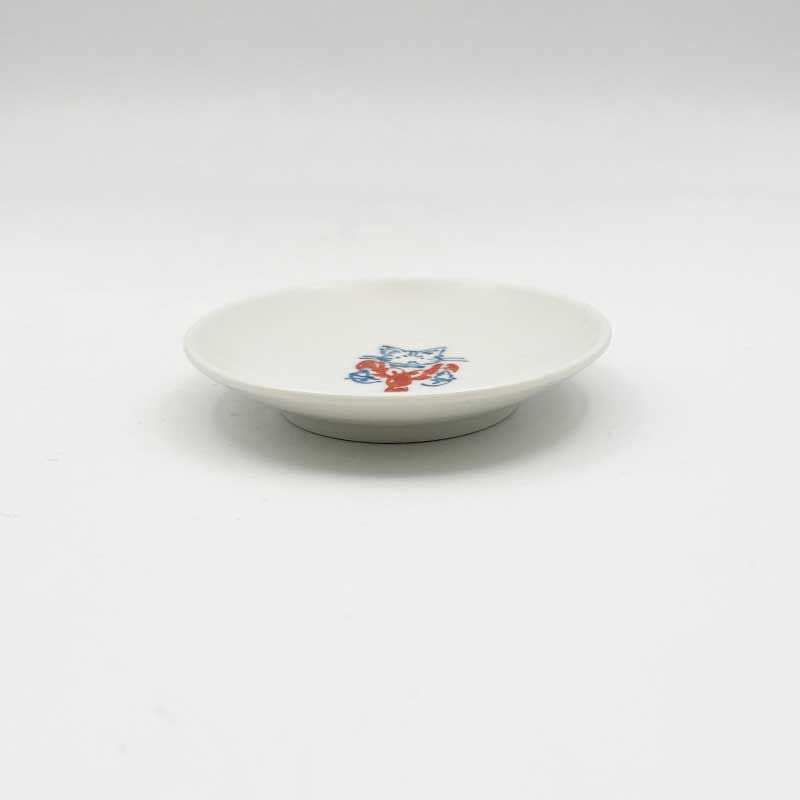 髙橋幸恵　手描き絵付け豆皿　丸型　Yukie Takahashi 