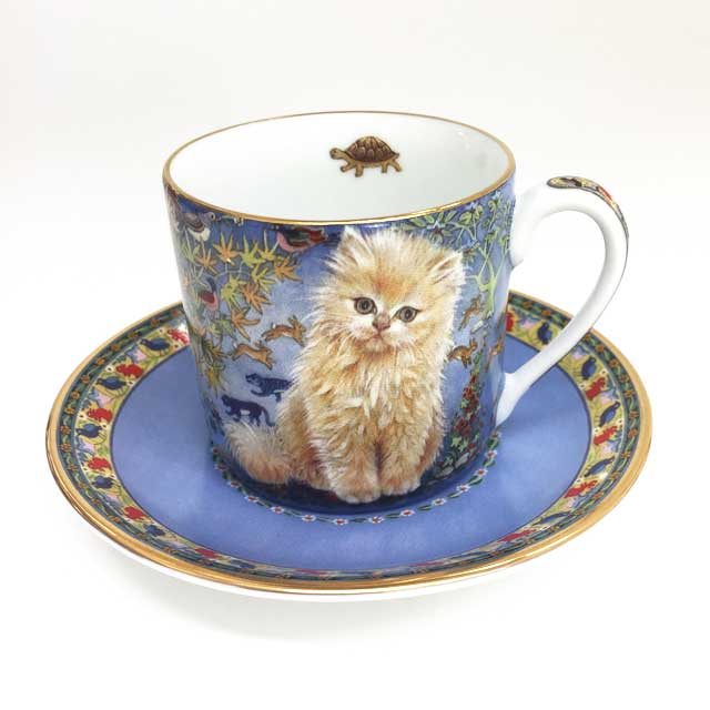 ダンバリーミント Lesley's Cats カップ＆ソーサー6客一式セット<レア>