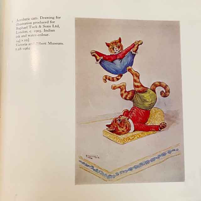 V&A ルイスウェイン展パンフレット 1972年 Louis Wain TIM & SAILOR