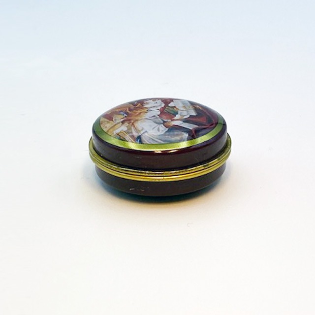 スーザンハーバート ピアノに寄る少女たちの猫のイラスト缶 イギリス製 1990年