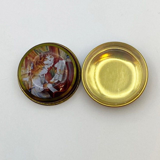 スーザンハーバート ピアノに寄る少女たちの猫のイラスト缶 イギリス製 1990年