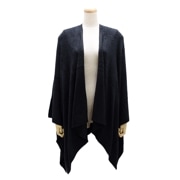 �٥��եåȥɥ꡼�ॹ ���硼�� B455-15 BLACK CozyChic Lite Weekend Wrap ��ǥ����� BAREFOOT DREAMS ������̵���ʢ��̳�ƻ�������1,000�ߡˡ�