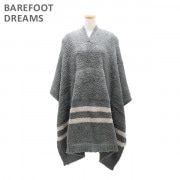 ベアフットドリームズ BAREFOOT DREAMS ショール ストール ルームウエア B455-HE-124-00 HEATHERED PEWTER/PEARL ライトグレー系 ストー ベアフットドリームス ショール B455-HE-124 HEATHERED PEWTER/PEARL