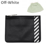 ߸˽ʬ եۥ磻 åХå ݡ ֥å DIAG FLAT POUCH OMNF010 S19 C440321001 Off-White̵ʢ̳ƻ1,000ߡˡ