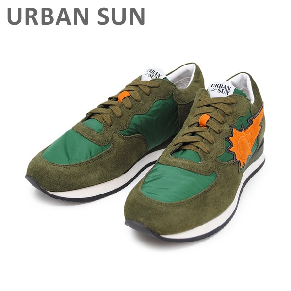 アーバンサン スニーカー ALAIN 102 グリーン URBAN SUN メンズ レディース シューズ 靴 【送料無料（※北海道・沖縄は1,000円）】